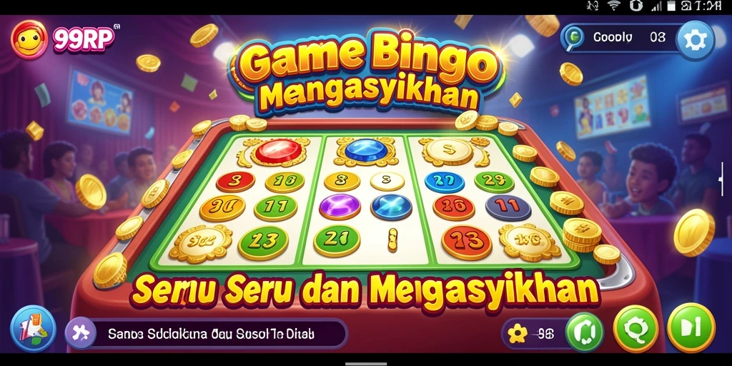 Gameplay seru Bingo di 99RP dengan berbagai pemain.