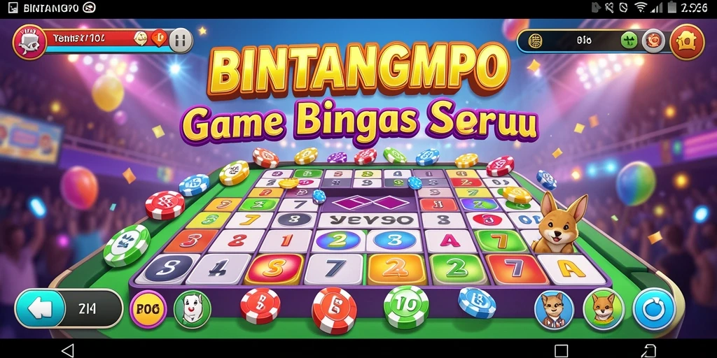 Tampilan menarik dari gameplay BINTANGMPO yang seru.