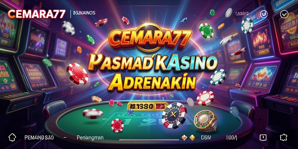 Tampilan gameplay CEMARA77 yang mendebarkan dan penuh warna.