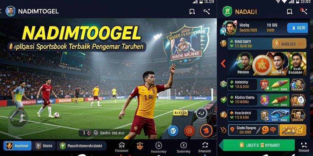 Tampilan menarik dari gameplay Sportsbook NADIMTOGEL saat taruhan berlangsung.