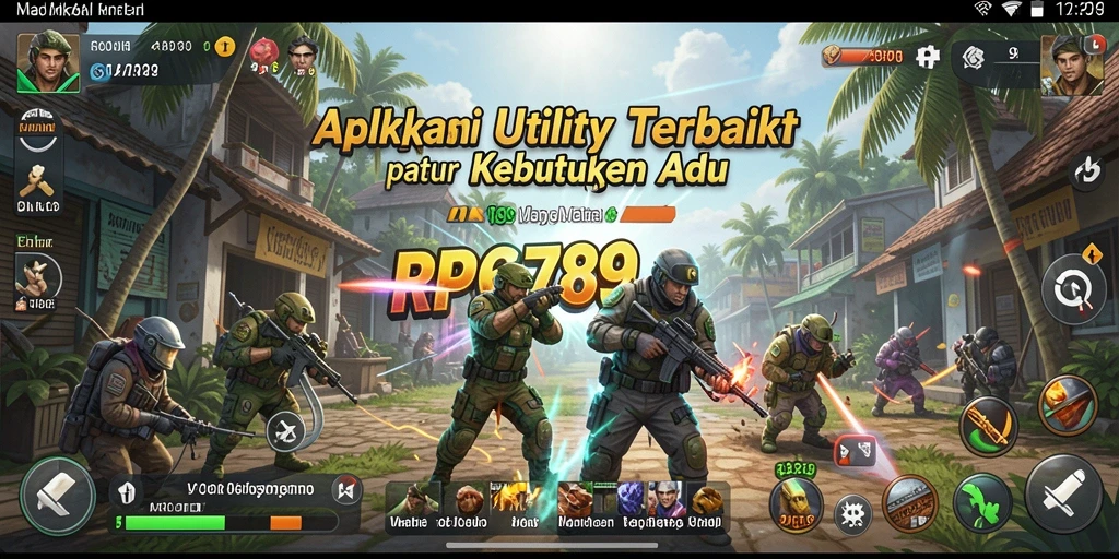 Tampilan antarmuka RP6789 yang modern dan efisien untuk utilitas perangkat.