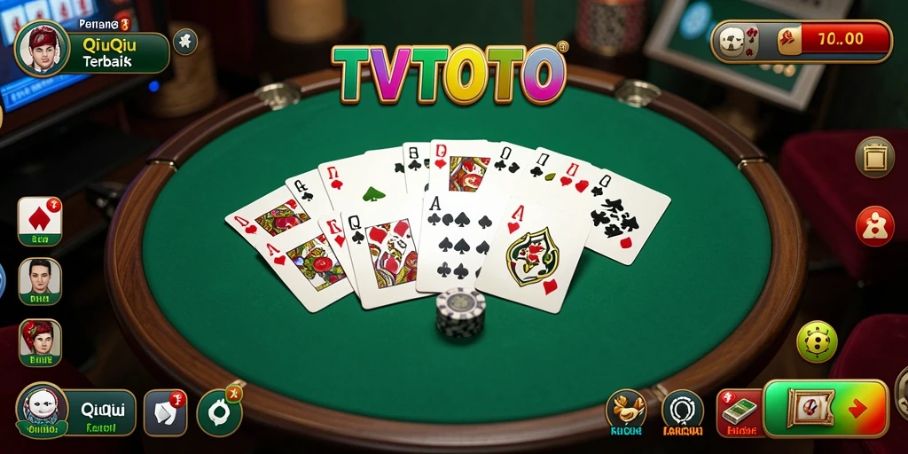 Screenshot gameplay menampilkan momen seru QiuQiu.